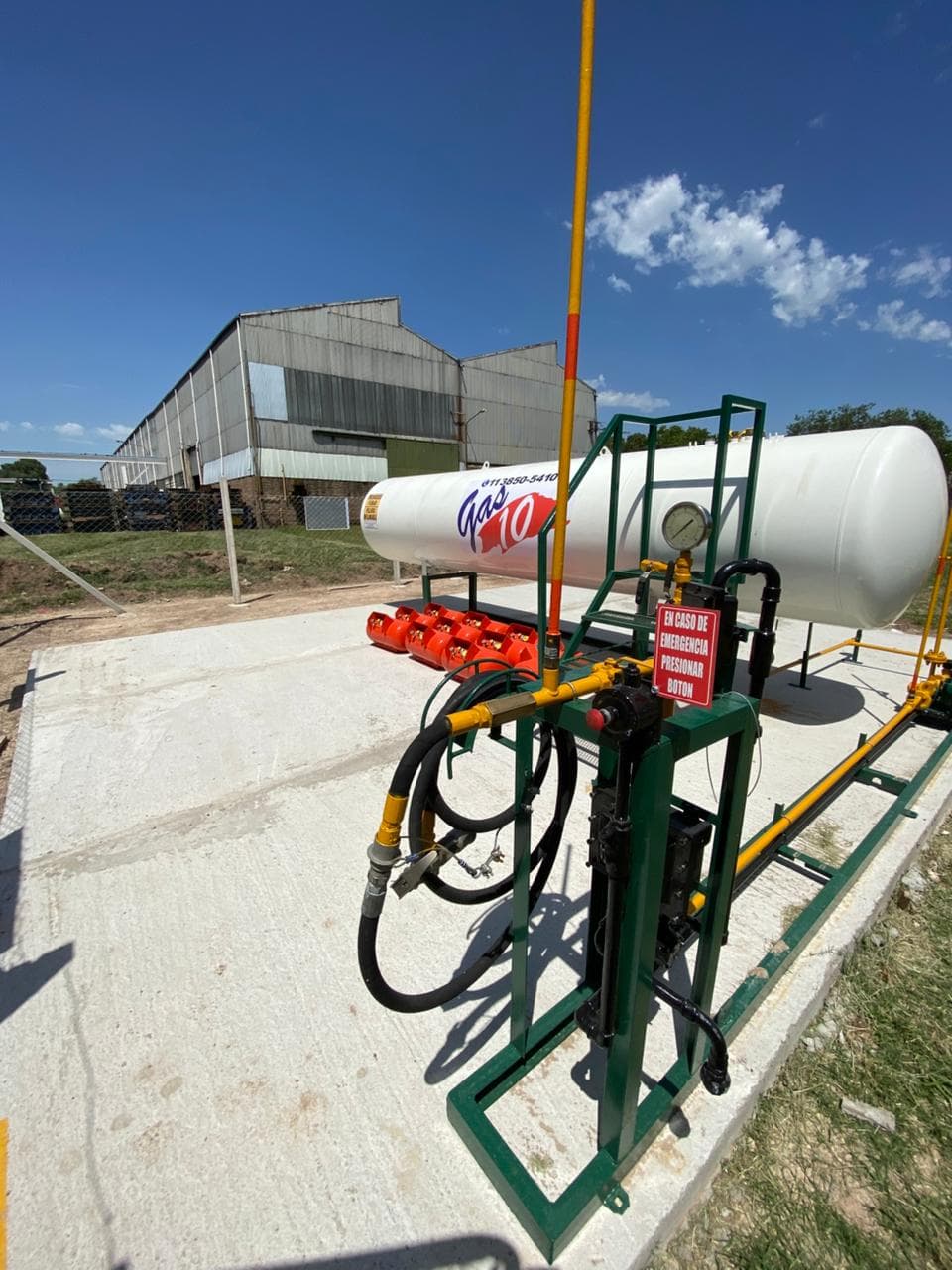 Microplanta de llenado de GLP Gas 10